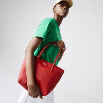 Lacoste L.12.12 Concept Small Zip Tote Bag Dámské - Taška Červené | CZ-sjBGKZ